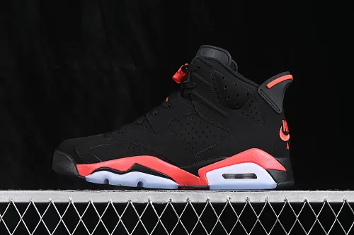 All categories Air Jordan Jordan series basketball shoes Air Jordan 6 GX foreign trade version Air Jordan 6 "Infrared" AJ6 Joe 6 new black infrared CT8529-001